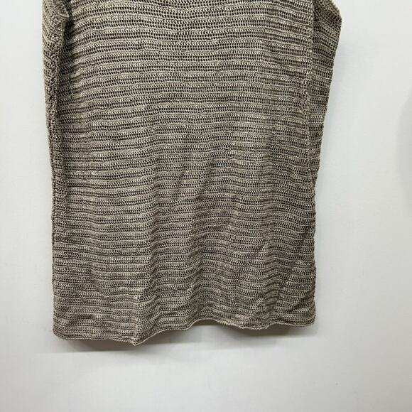 Vintage Y2K 2000s Alfani Gray Minimalist Lightweight Knit Tank Top Small - Picture 5 of 7